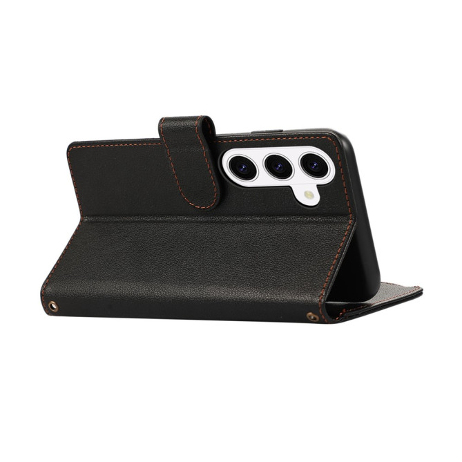 Housse Samsung Galaxy A37 Simili Cuir Fermeture Éclair NINA