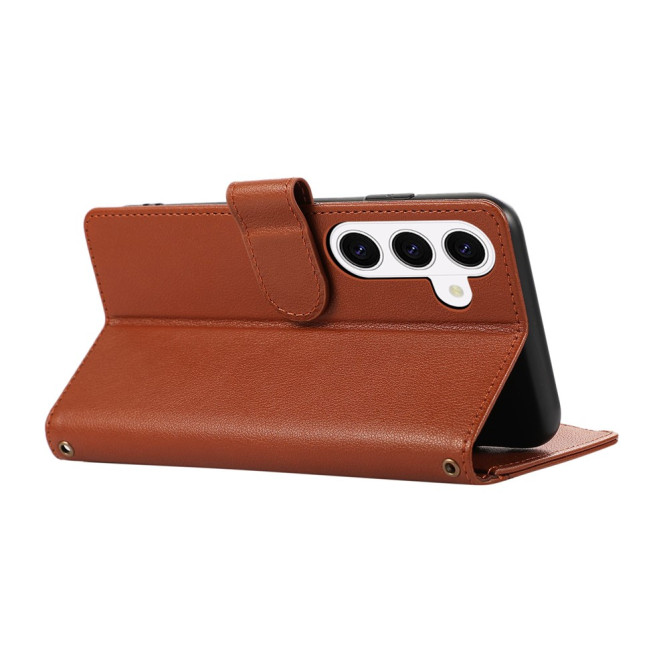 Housse Samsung Galaxy A37 Simili Cuir Fermeture Éclair NINA