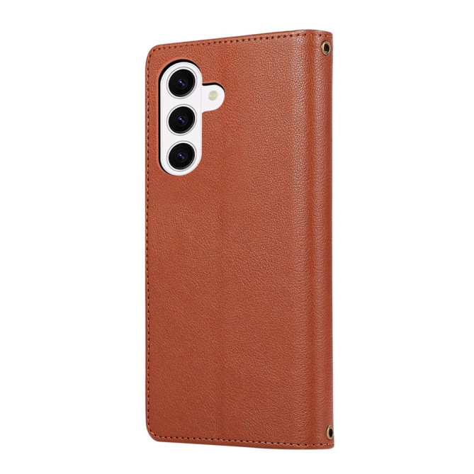 Housse Samsung Galaxy A37 Simili Cuir Fermeture Éclair NINA