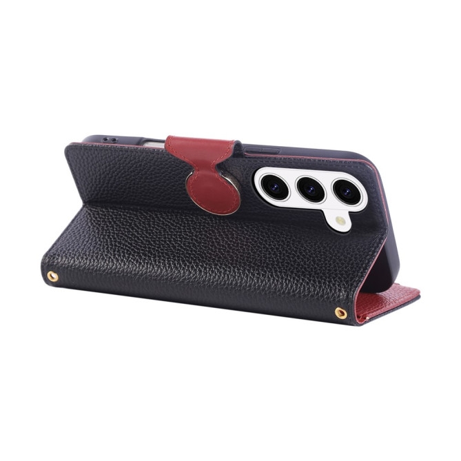 Housse Samsung Galaxy A37 Simili Cuir Fermeture Éclair POLA