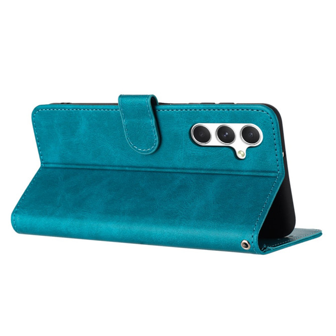 Housse Samsung Galaxy A37 Veau Support Dragonne ALBA