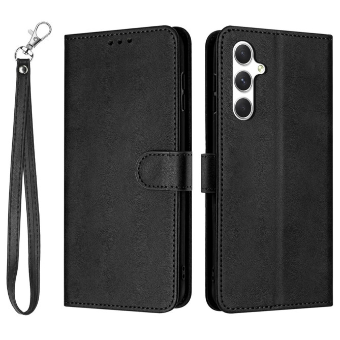 Housse Samsung Galaxy A37 Veau Support Dragonne ALBA