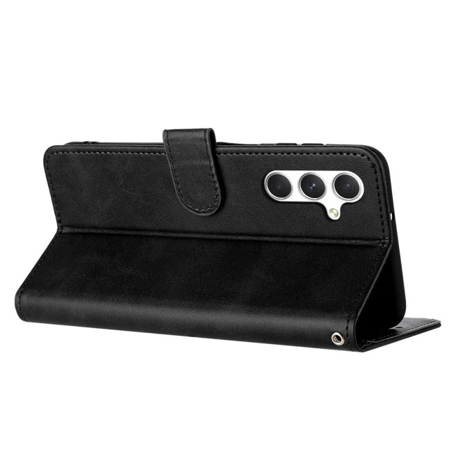 Housse Samsung Galaxy A37 Veau Support Dragonne ALBA