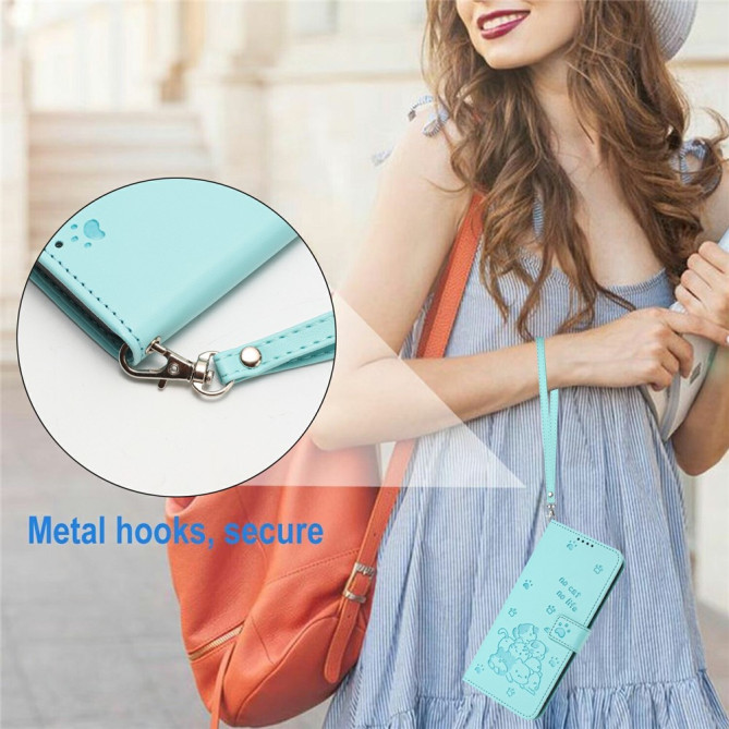 Housse Samsung Galaxy A37 Chat avec Dragonne ALBA