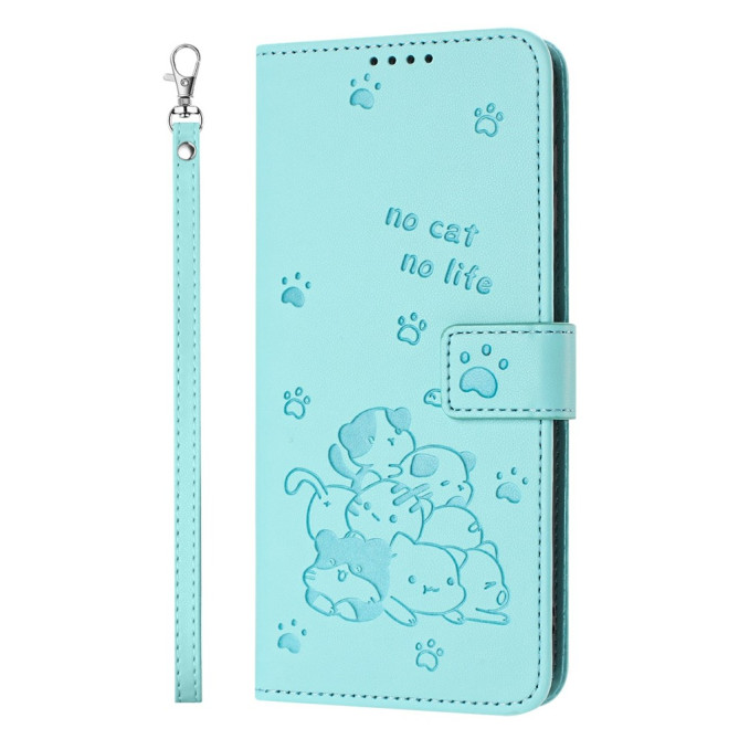 Housse Samsung Galaxy A37 Chat avec Dragonne ALBA