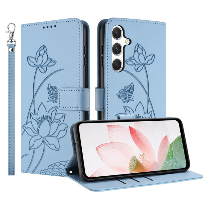 Housse Samsung Galaxy A37 Lotus Support Dragonne ALBA