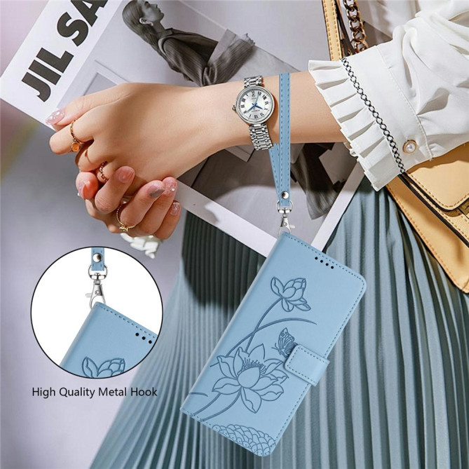 Housse Samsung Galaxy A37 Lotus Support Dragonne ALBA