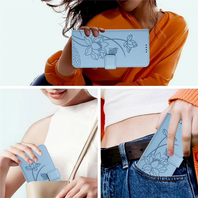 Housse Samsung Galaxy A37 Lotus Support Dragonne ALBA