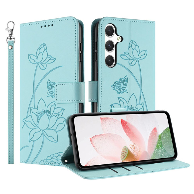 Housse Samsung Galaxy A37 Lotus Support Dragonne ALBA