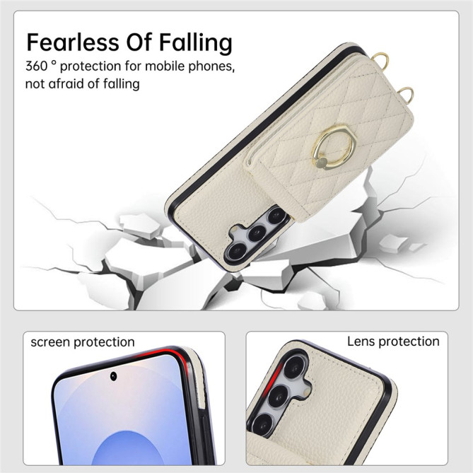 Coque Samsung Galaxy A37 TPU + PC avec Anneau