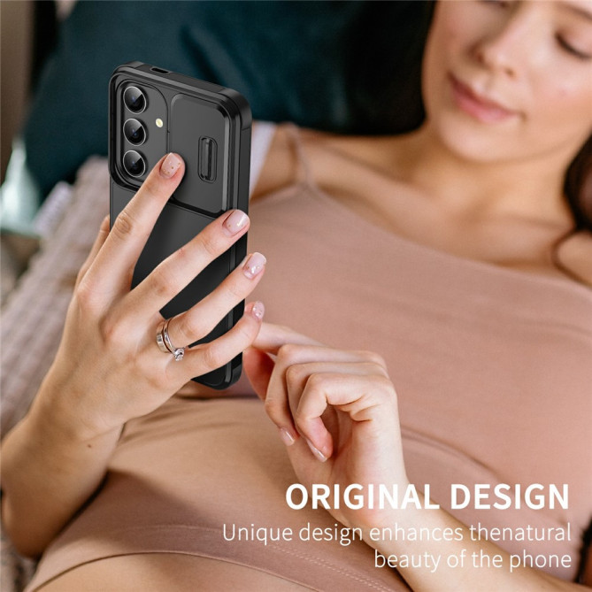 Coque Samsung Galaxy A37 TPU + PC Cache Caméra