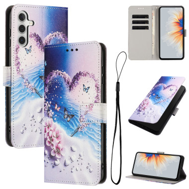 Housse Samsung Galaxy A37 Papillon avec Dragonne ELVA