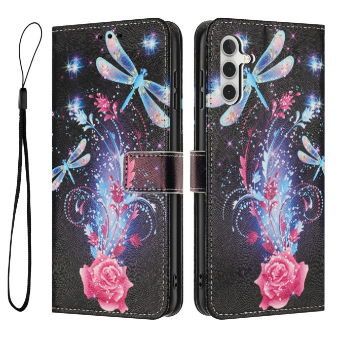 Housse Samsung Galaxy A37 Libellule avec Dragonne