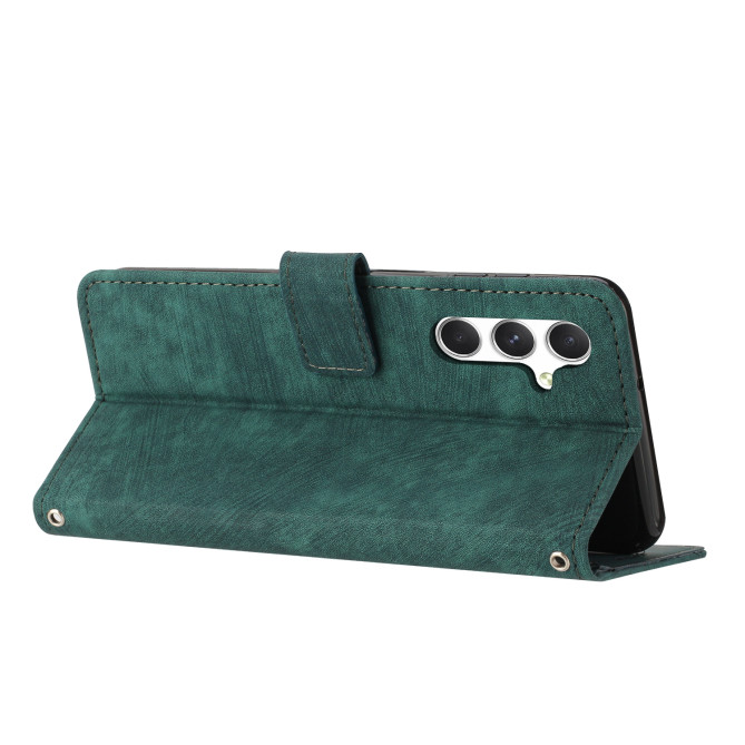 Housse Samsung Galaxy A37 Lignes Gravées avec Support