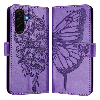 Housse Samsung Galaxy A37 Papillon avec Dragonne GAIA