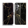 Housse Samsung Galaxy A37 Marbre Noir/Or avec Support