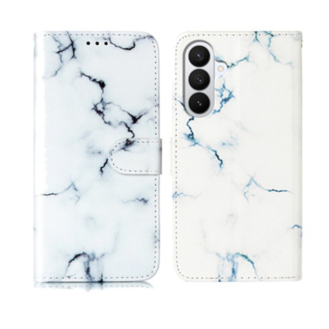 Housse Samsung Galaxy A37 Marbre Blanc avec Support