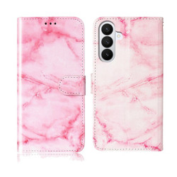 Housse Samsung Galaxy A37 Marbre Rose avec Support