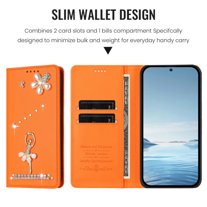 Housse Samsung Galaxy A37 Strass RFID