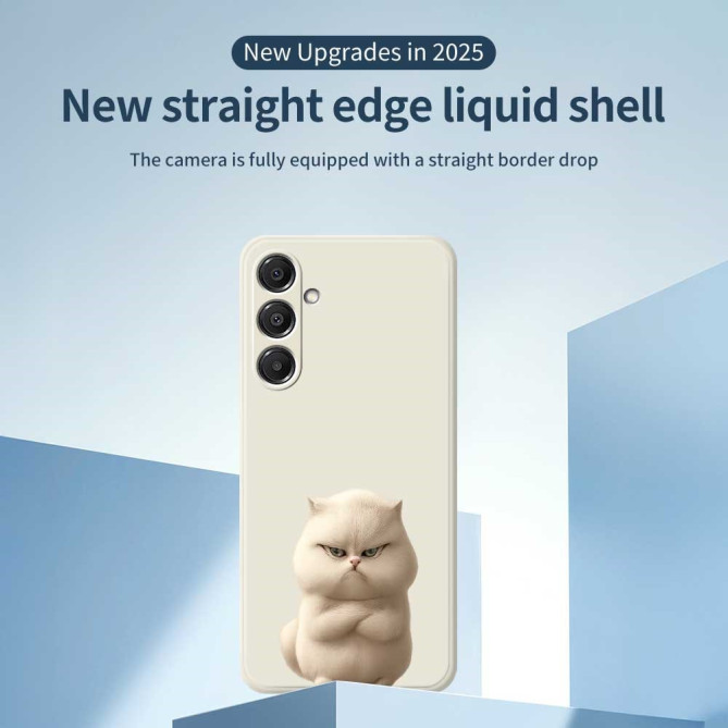 Coque Samsung Galaxy A37 Chat Beige