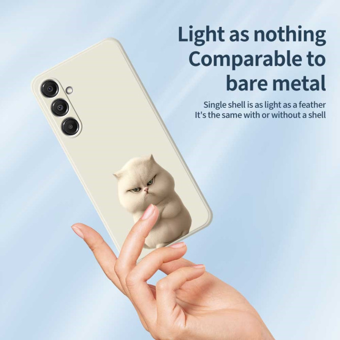 Coque Samsung Galaxy A37 Chat Beige