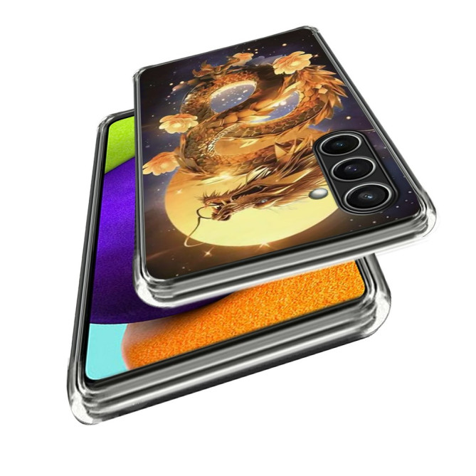 Coque Samsung Galaxy A37 Golden Dragon Anti-Chocs