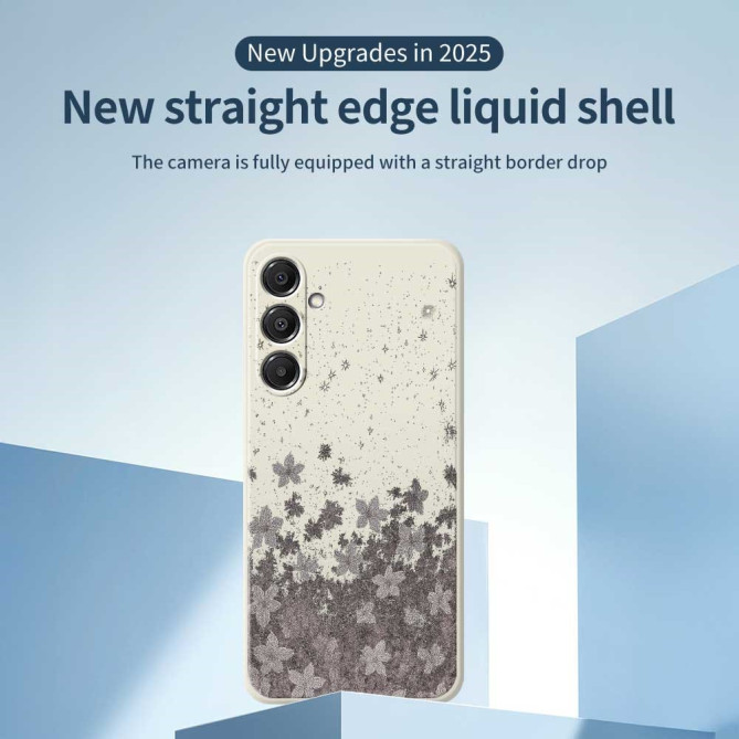 Coque Samsung Galaxy A37 Fleurs Vert