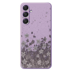 Coque Samsung Galaxy A37 Fleurs Violet