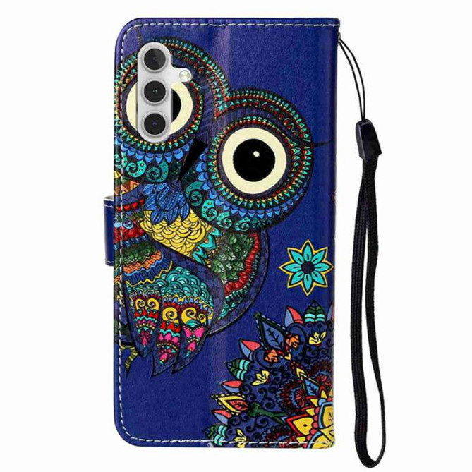 Housse Samsung Galaxy A37 Hibou avec Dragonne