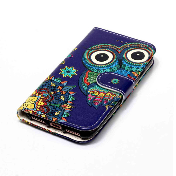 Housse Samsung Galaxy A37 Hibou avec Dragonne