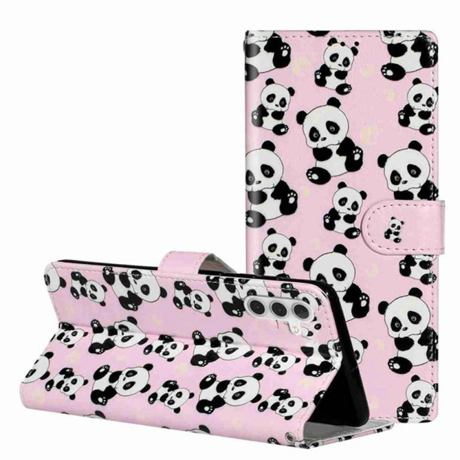 Housse Samsung Galaxy A37 Panda avec Dragonne ALBA