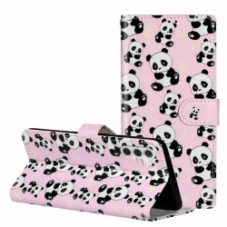 Housse Samsung Galaxy A37 Panda avec Dragonne ALBA