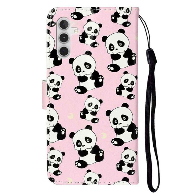 Housse Samsung Galaxy A37 Panda avec Dragonne ALBA