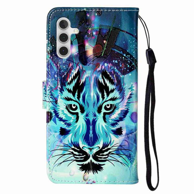 Housse Samsung Galaxy A37 Loup avec Dragonne ALBA