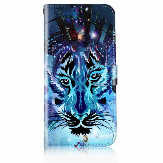 Housse Samsung Galaxy A37 Loup avec Dragonne ALBA