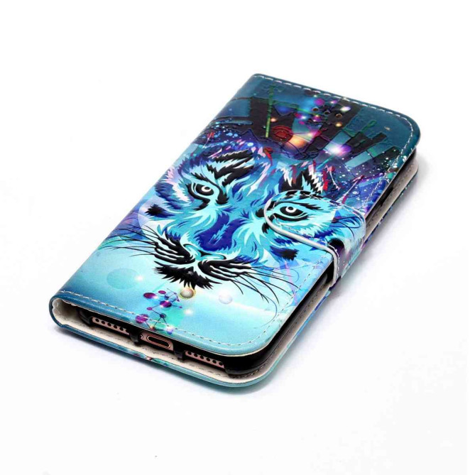 Housse Samsung Galaxy A37 Loup avec Dragonne ALBA