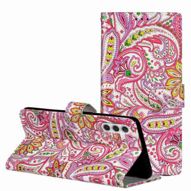 Housse Samsung Galaxy A37 Datura avec Dragonne