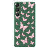 Coque Samsung Galaxy A37 Papillons Vert