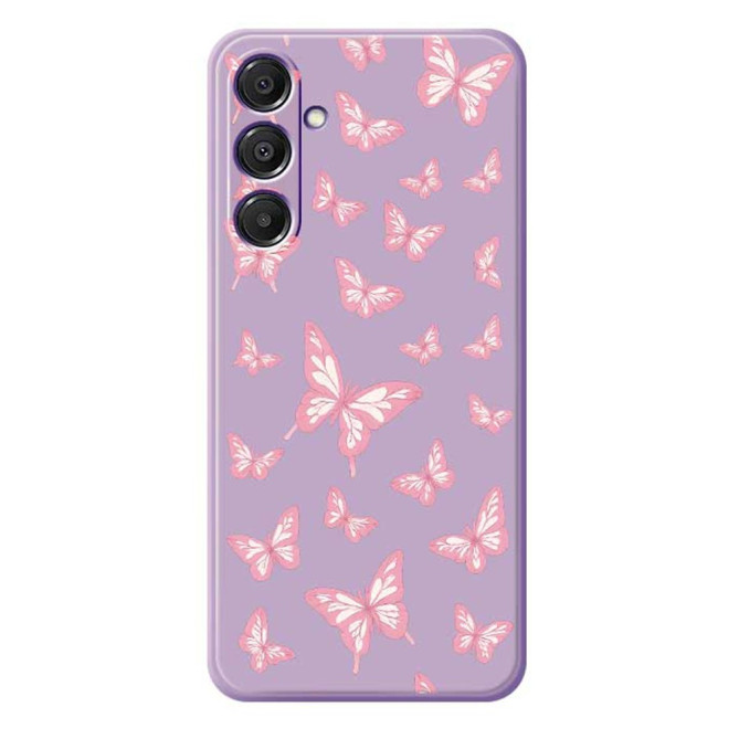 Coque Samsung Galaxy A37 Papillons Violet