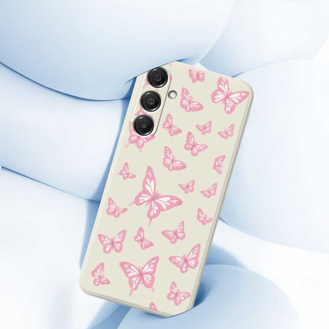 Coque Samsung Galaxy A37 Papillons Violet