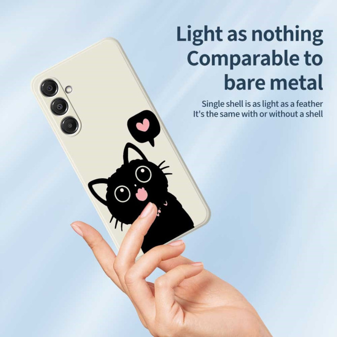 Coque Samsung Galaxy A37 Chat Noir Noir