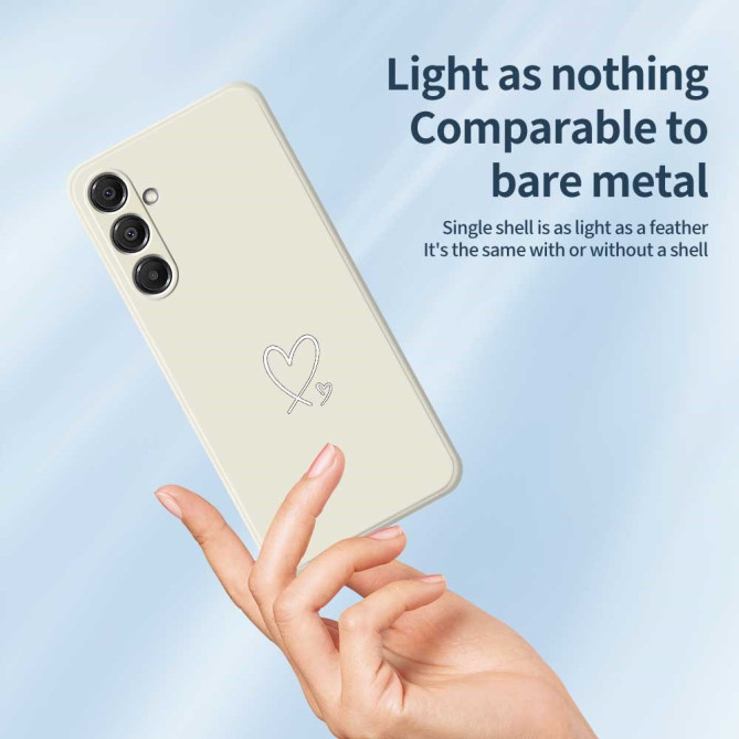 Coque Samsung Galaxy A37 Amour Beige