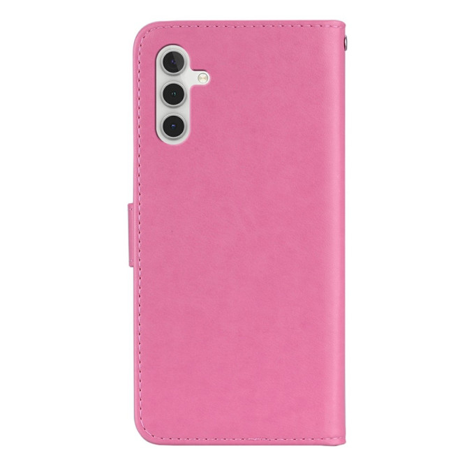 Housse Samsung Galaxy A37 Fleurs avec Dragonne BRIA