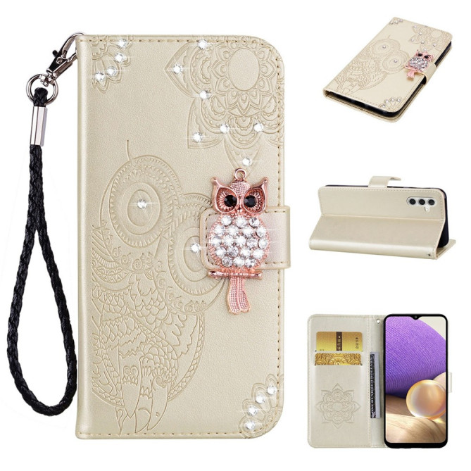 Housse Samsung Galaxy A37 Fleurs avec Dragonne BRIA