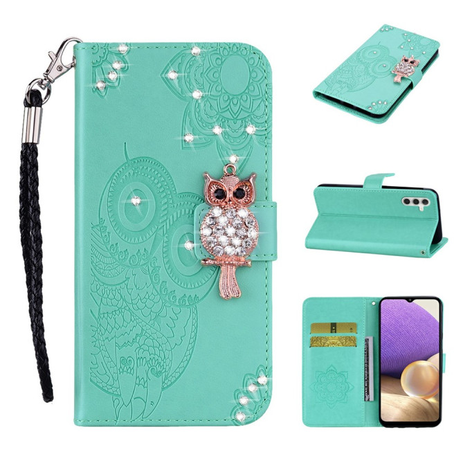 Housse Samsung Galaxy A37 Fleurs avec Dragonne BRIA