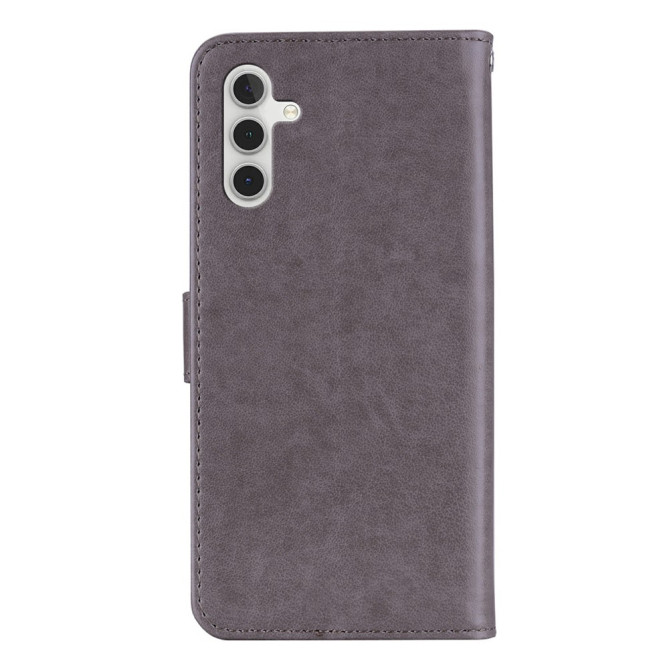 Housse Samsung Galaxy A37 Fleurs avec Dragonne BRIA