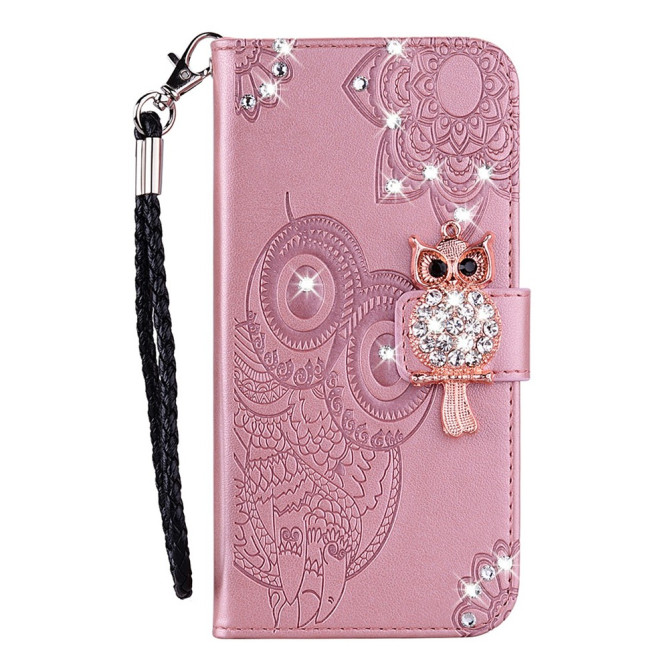 Housse Samsung Galaxy A37 Strass avec Dragonne