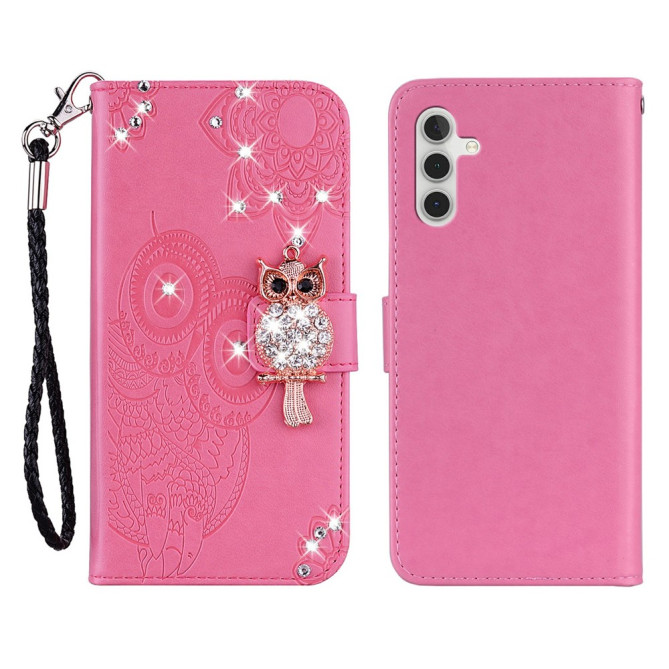 Housse Samsung Galaxy A37 Strass avec Dragonne