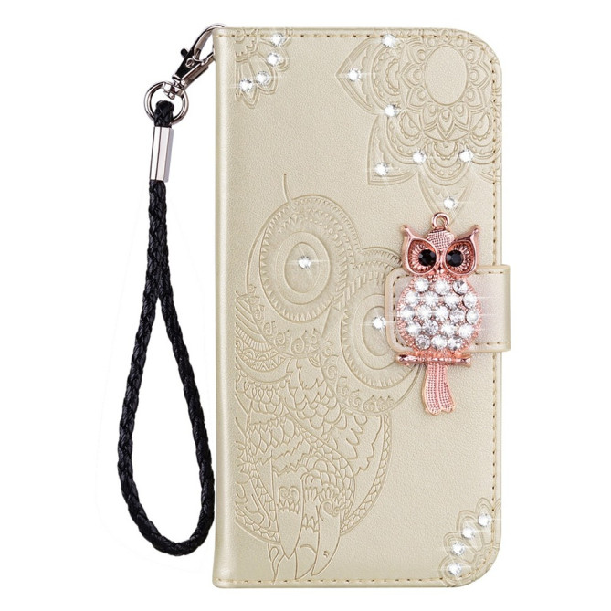 Housse Samsung Galaxy A37 Strass avec Dragonne