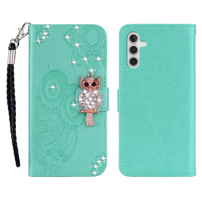 Housse Samsung Galaxy A37 Strass avec Dragonne